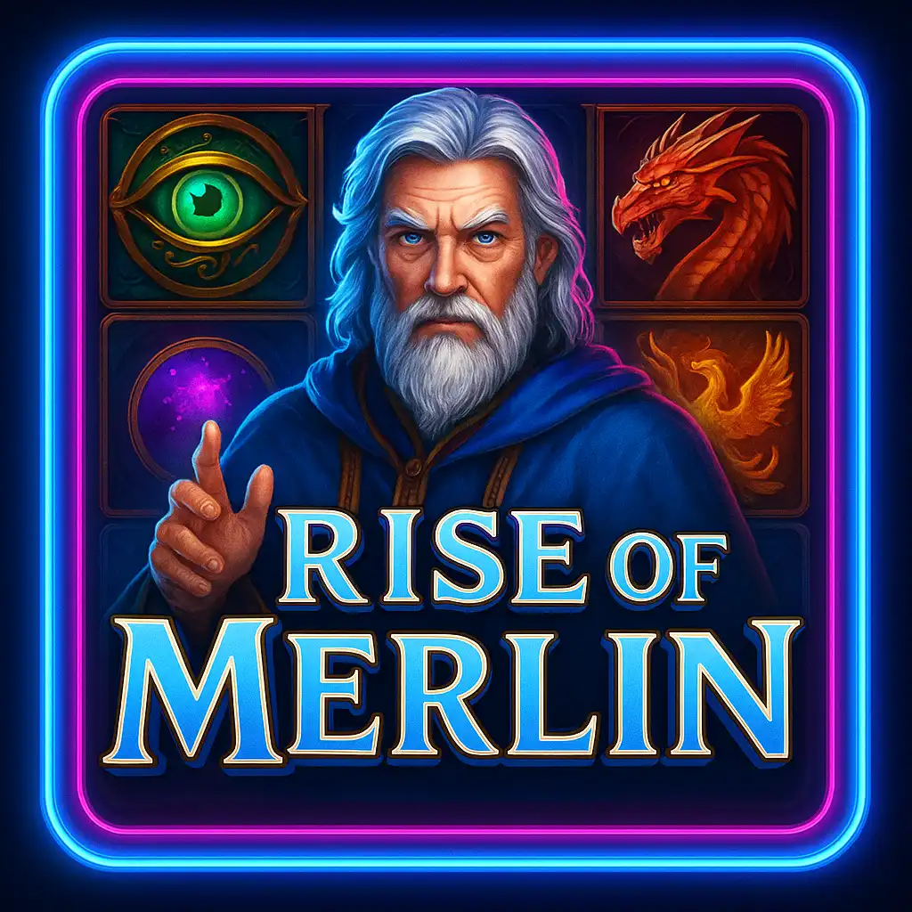 Rise of Merlin slot game at SpinyRush Casino